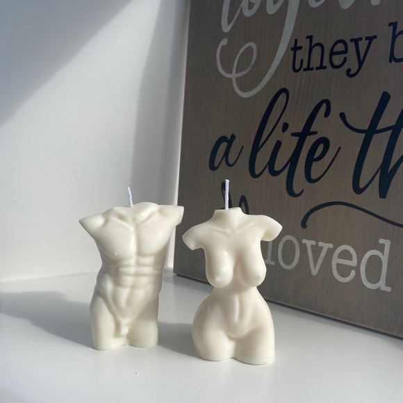 Man & Woman Soy Candle set (or sold separately) - Picture 2 of 3